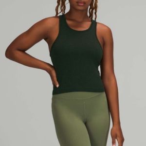 Lululemon Ebb to Street Cropped Racerback Tank Top